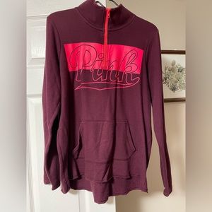 PINK Quarter Zip Sweatshirt
